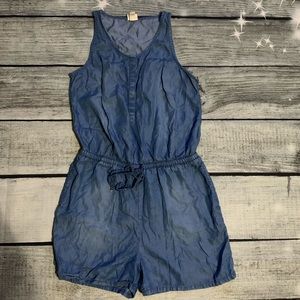 Merona Romper Light Denim